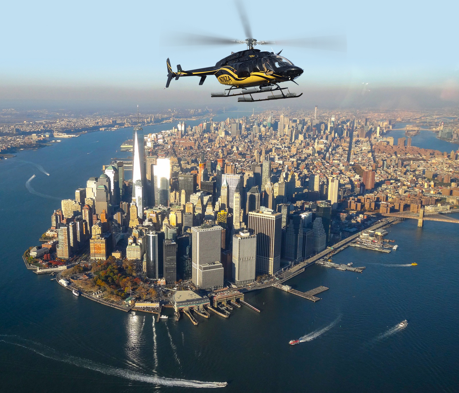 Helicopter Tour of the Big Apple NYC | Zip Aviation