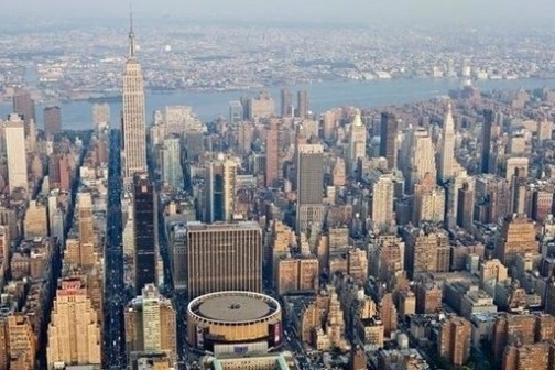 a large city landscape